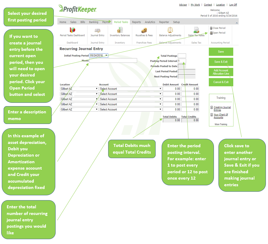 how-do-i-enter-a-recurring-journal-entry-profitkeeper-support